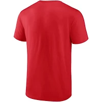 T-shirt rouge avec nom et numéro de joueur des Cardinals St. Louis pour hommes Fanatics Nolan Arenado