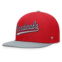 Men's Fanatics  Red/Gray St. Louis Cardinals Yard Fitted Hat