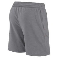 Men's Fanatics Red/Heather Gray St. Louis Cardinals Arch T-Shirt & Shorts Combo Set