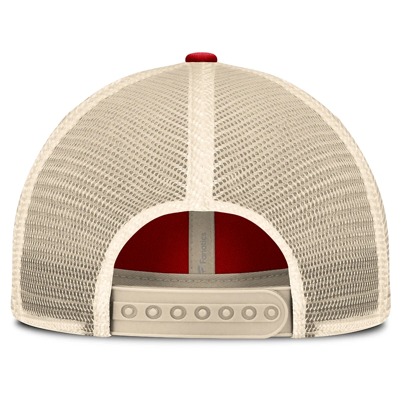 Casquette ajustable en maille Eastbound de la collection Cooperstown des Cardinals de St. Louis pour hommes Fanatics rouge/naturel