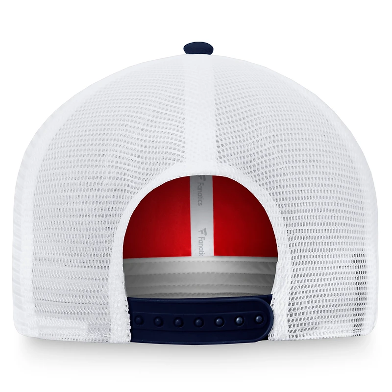 Men's Fanatics Red/Navy St. Louis Cardinals Two-Tone Patch Trucker Adjustable Hat