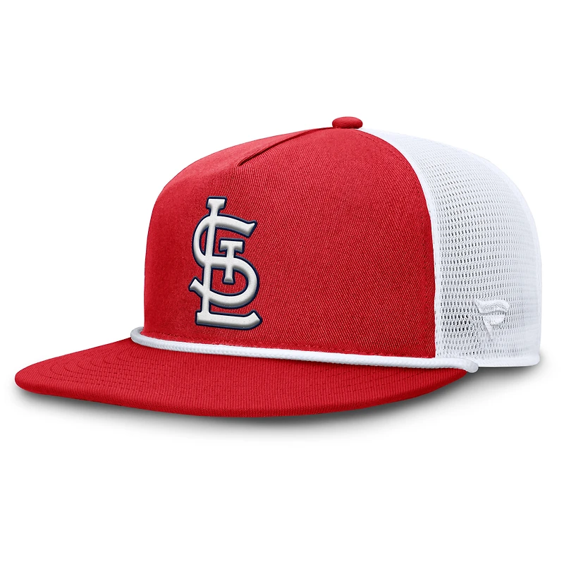 Casquette Snapback Fanatics rouge/blanc pour homme des Cardinals de Saint-Louis