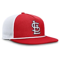 Casquette Snapback Fanatics rouge/blanc pour homme des Cardinals de Saint-Louis