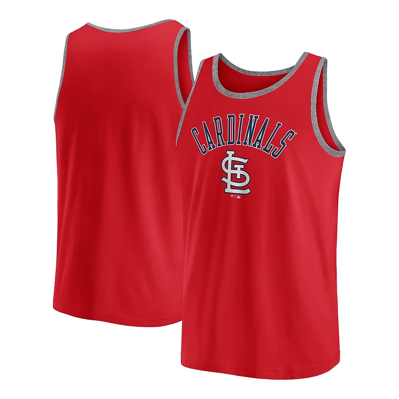 Débardeur rouge Fanatics St. Louis Cardinals Bet pour hommes