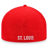 Casquette ajustée Fanatics Red St. Louis Cardinals Cooperstown Collection pour hommes