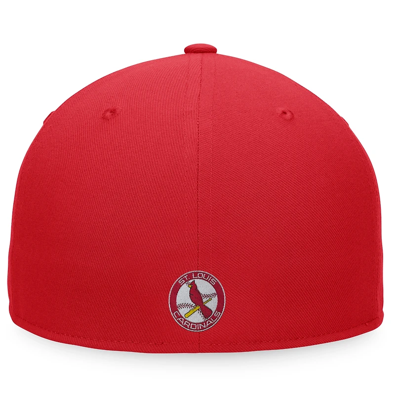 Casquette ajustée Hurler Fanatics Red St. Louis Cardinals Cooperstown Collection pour hommes
