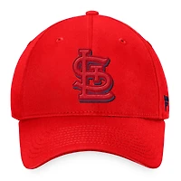 Casquette Snapback Fundamental Shadow Fanatics rouge St. Louis Cardinals pour hommes