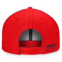 Casquette Snapback Fundamental Shadow Fanatics rouge St. Louis Cardinals pour hommes