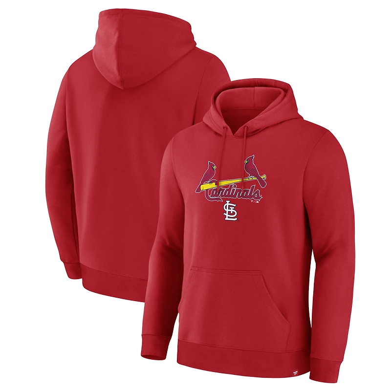 Sweat à capuche rouge St. Louis Cardinals Lock-Up Legacy pour homme de Fanatics