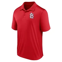 Polo rouge Fanatics avec logo des Cardinals de St. Louis pour hommes