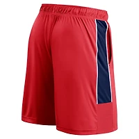 Short de défenseur rouge Fanatics pour hommes des Cardinals St. Louis remporte le match