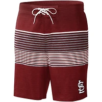 Men's G-III Sports by Carl Banks  Red St. Louis Cardinals Coastline Volley Swim Shorts