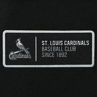 Polo raglan Levelwear pour homme des Cardinals de St. Louis, noir