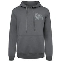 Men's Levelwear Gray St. Louis Cardinals Podium Grain Pullover Hoodie
