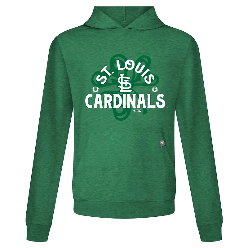 Sweat à capuche manches longues pour homme St. Louis Cardinals Green Patrick's Day Relay Shamrock