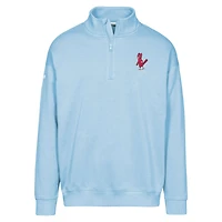 Sweat-shirt zippé Murray bleu clair pour homme de la collection Cooperstown des Cardinals St. Louis Levelwear