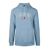 Men's Levelwear Light Blue St. Louis Cardinals Cooperstown Collection Podium Retro Pullover Hoodie
