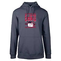 Men's Levelwear Navy St. Louis Cardinals Podium Inaugural Pullover Hoodie