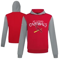 Sweat à capuche rouge Levelwear pour homme des Cardinals de Saint-Louis Accolade Ultimate Mission