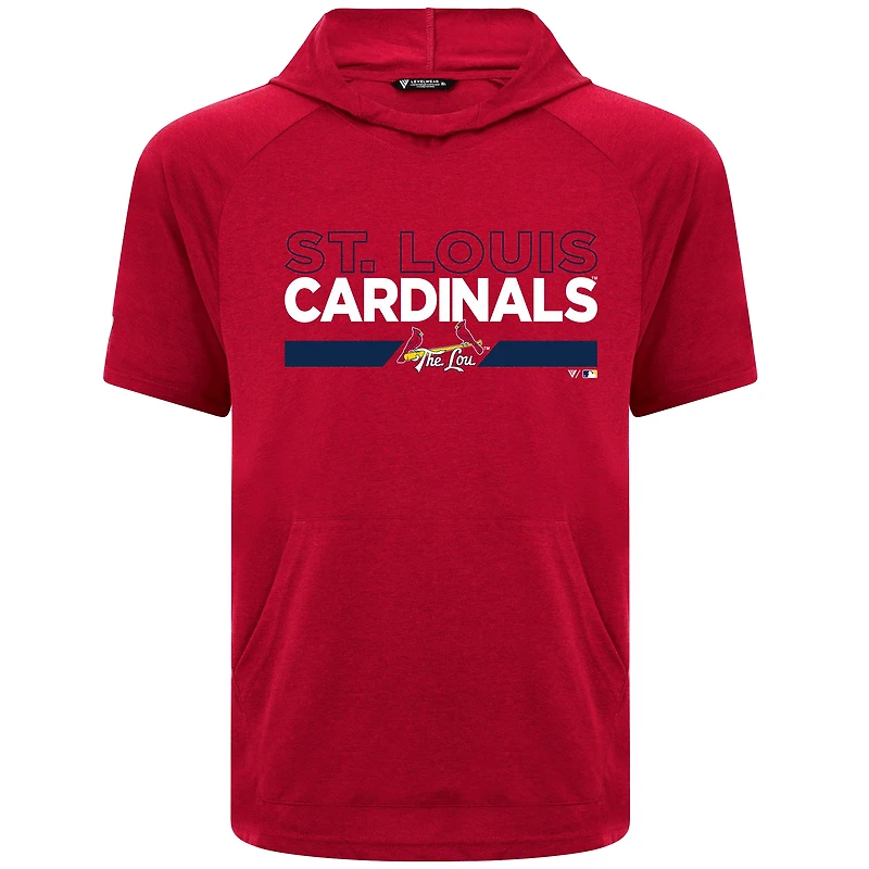 T-shirt à capuche rouge City Connect Phase No Hitter pour homme des Cardinals de Saint-Louis