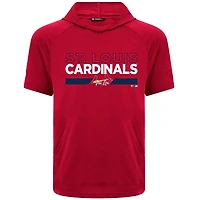 T-shirt à capuche rouge City Connect Phase No Hitter pour homme des Cardinals de Saint-Louis