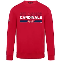 Sweat-shirt rouge City Connect Zane No Hitter pour homme des Cardinals de Saint-Louis