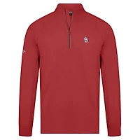 Pull à enfiler glissière quart de tour Theory Insignia 2.0 pour homme Levelwear, rouge, des Cardinals St. Louis
