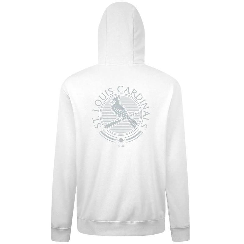 Men's Levelwear St. Louis Cardinals Podium Grain Pullover Hoodie
