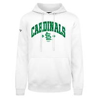 Sweat à capuche carreaux blanc St. Louis Cardinals Podium de la Saint-Patrick pour homme Levelwear