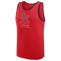 Débardeur rouge athlétique avec logo pour homme des Cardinals de Saint-Louis, Unmatched Success
