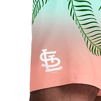 Short de bain homme Margaritaville Menthe St. Louis Cardinals Sunset on the Beach