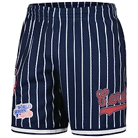 Mitchell & Ness Navy St. Louis Cardinals Cooperstown Collection 1982 World Series City Short en filet pour homme