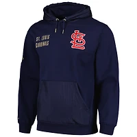 Men's Mitchell & Ness Navy St. Louis Cardinals Team OG 2.0 Current Logo Pullover Hoodie