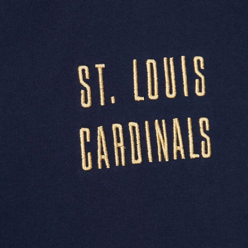 Sweat à capuche avec logo actuel de l'équipe OG 2.0 des Cardinals St. Louis bleu marine Mitchell & Ness pour hommes