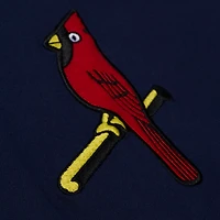 Men's Mitchell & Ness  Navy St. Louis Cardinals Wild Pitch Ringer T-Shirt