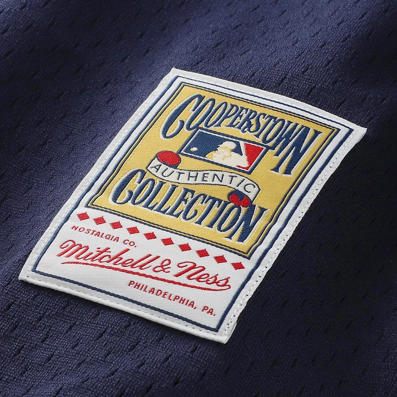 Men's Mitchell & Ness Ozzie Smith Navy St. Louis Cardinals Authentic Batting Practice Jersey