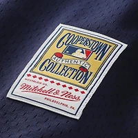 Men's Mitchell & Ness Ozzie Smith Navy St. Louis Cardinals Authentic Batting Practice Jersey