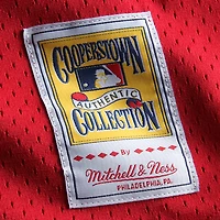 Men's Mitchell & Ness Ozzie Smith Red St. Louis Cardinals Cooperstown Mesh Batting Practice Jersey