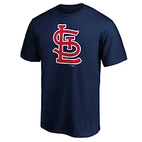 Men's  Charcoal St. Louis Cardinals Official Logo T-Shirt