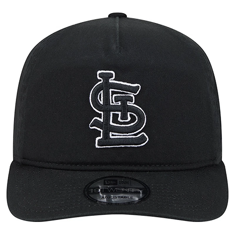 Men's New Era  Black/White St. Louis Cardinals 19TWENTY Adjustable Hat