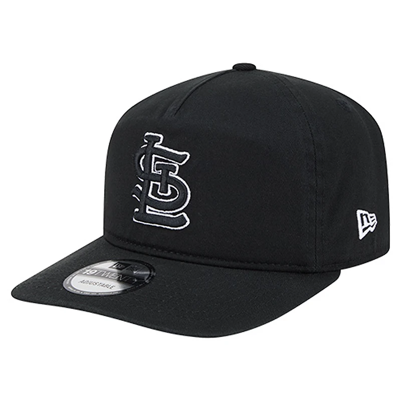 Men's New Era  Black/White St. Louis Cardinals 19TWENTY Adjustable Hat