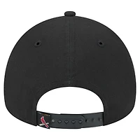 Casquette ajustable 9FORTY A-Frame noire New Era pour homme des Cardinals de St. Louis