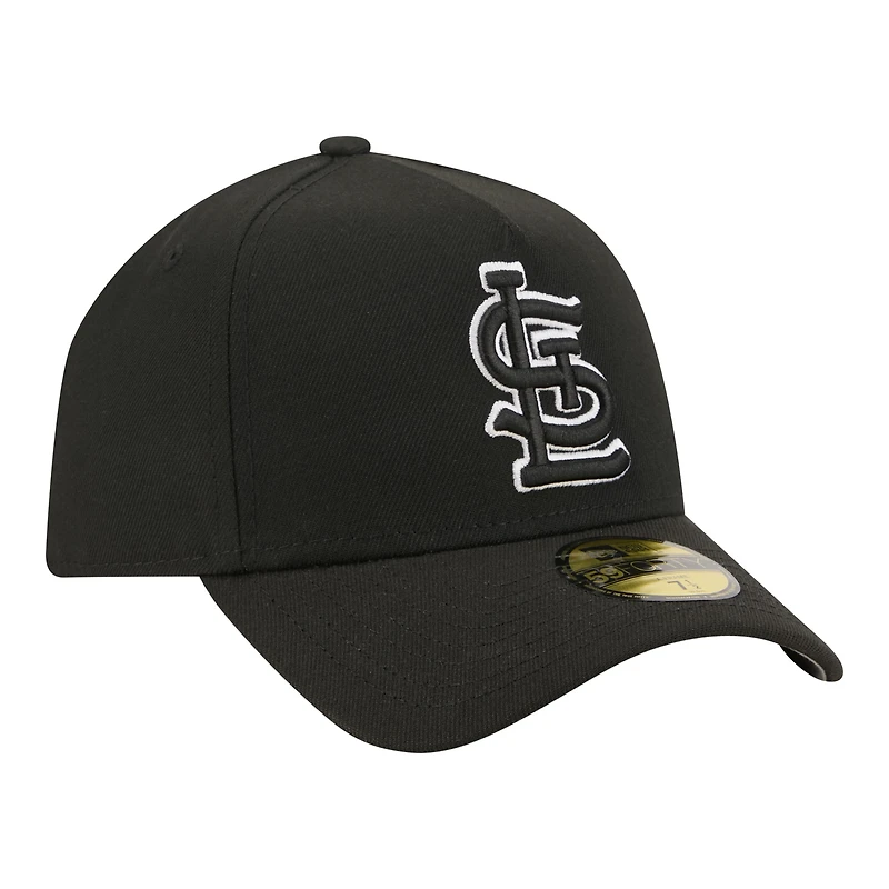 Casquette ajustée New Era noire pour homme