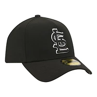 Casquette ajustée New Era noire pour homme