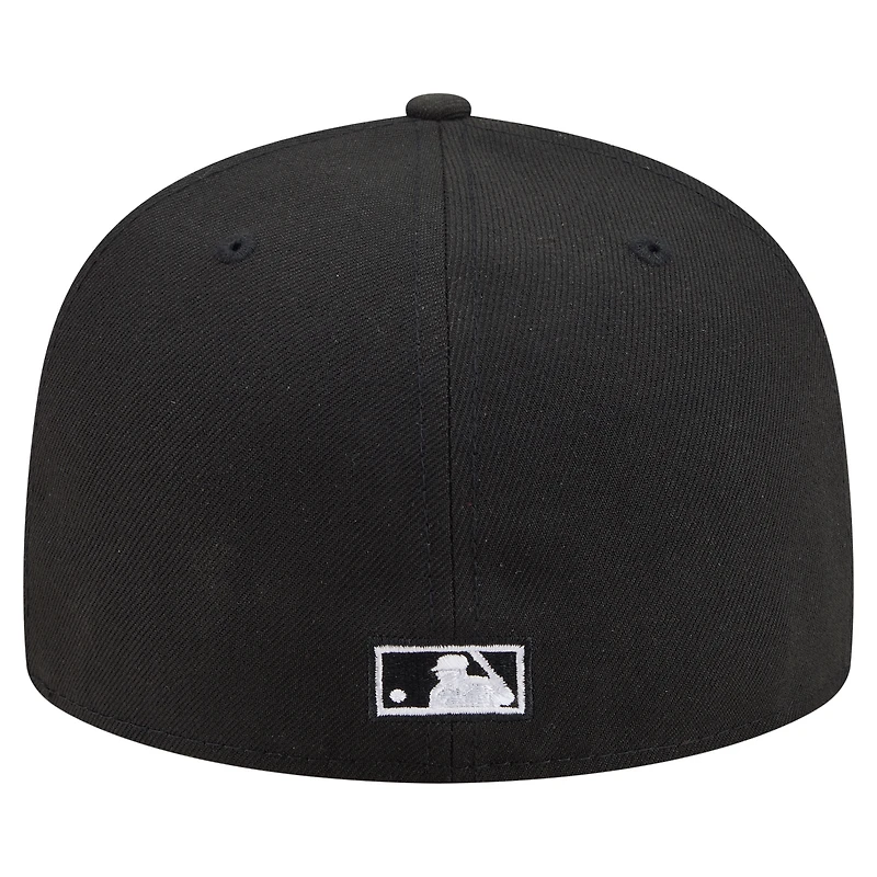 Men's New Era Black St. Louis Cardinals Americana Bald Eagle Pre-Curved 59FIFTY Fitted Hat