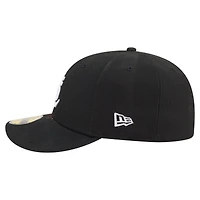 Men's New Era Black St. Louis Cardinals Americana Bald Eagle Pre-Curved 59FIFTY Fitted Hat
