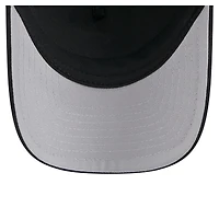 Men's New Era Black St. Louis Cardinals City Initial 9FORTY A-Frame M-Crown Adjustable Trucker Hat