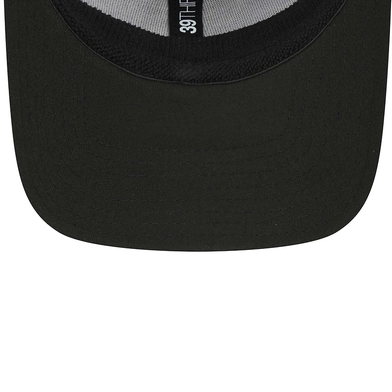 Casquette flexible 39THIRTY noire avec logo des Cardinals de Saint-Louis New Era pour hommes