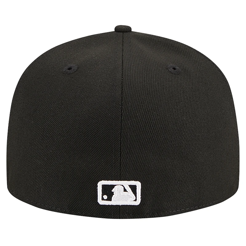 Men's New Era Black St. Louis Cardinals Logo 59FIFTY Fitted Hat