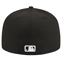 Men's New Era Black St. Louis Cardinals Logo 59FIFTY Fitted Hat